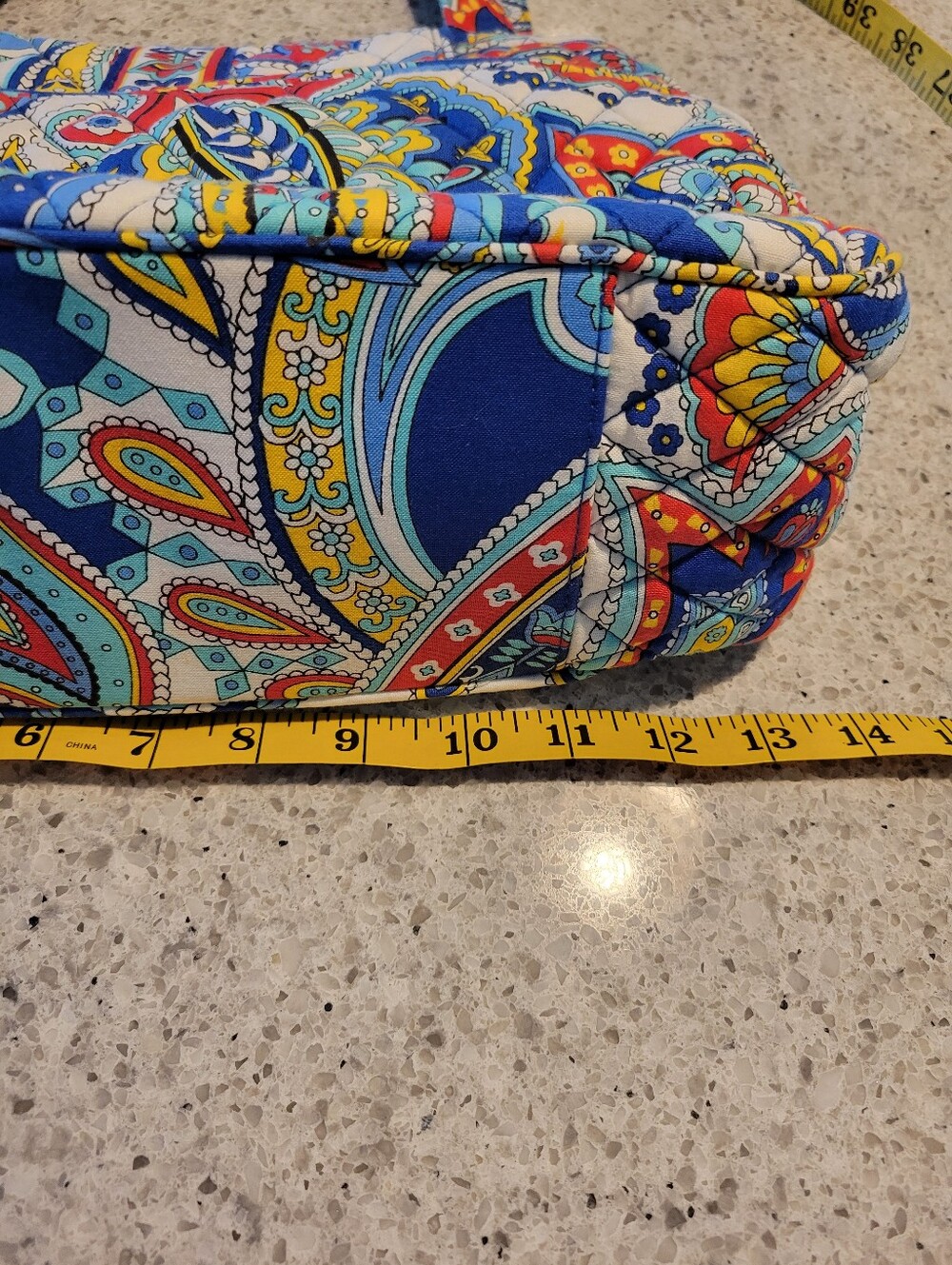 Neve Ben Used New No Tag Vera Bradley Handbag.100% Cotton Fabric - Picture 5 of 11